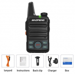 2 TK BF-T99 Mini Laste Raadiosaatja T&auml;iustatud BF-T1 UHF Amat&ouml;&ouml;rraadio Bft1 HF Transiiver Bf T1 Woki Toki Amat&ouml;&ouml;rraadiojaam 1pc-UK Plug must
