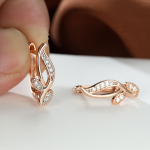 Elegantsed kullast h&otilde;bedast roosikulla v&auml;rvi lehek&otilde;rvar&otilde;ngad naistele peo&otilde;htule k&otilde;rvar&otilde;ngad emadep&auml;eva kingitused