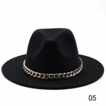 S&uuml;gis- ja talvine Briti stiilis villane dž&auml;ssim&uuml;ts meeste ja naiste suure &auml;&auml;rega m&uuml;ts Moodne suure &auml;&auml;rega viltk&uuml;bar 05