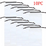 10 tk matt l&auml;bipaistev kilekott Vihmavarju hoiukott Korduvkasutatav kaasaskantav vihmavarju pingutuspael hoiukate Kodus hoiustamise korraldaja 10pcs