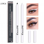 CmaaDu Black White Eyeliner Pencil Eyeliner Gel Pen 2pcs
