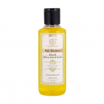 Looduslik k&otilde;&otilde;mavastane &scaron;ampoon safrani, Tulsi ja Reethaga (210 ml), Safrani, Tulsi ja Reetha juuksepuhastusvahend, Khadi Natural 210ml