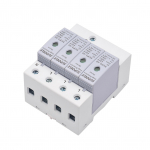 Vahelduvvoolu 420 V liigpingekaitseseade 4P 40KA liigpingepiirik, majapidamises kasutatava &auml;ikesekindel kaitsel&uuml;liti 4P hall