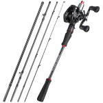 SOUGAYILANG uus &otilde;ngeritv Baitcasting kalarulli komplekt 1,8 m 2,1 m 2,4 m &uuml;lekandearv 6,3:1 17+1BB Casting kalastusrull 1.8M-Left must