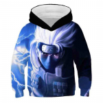 Narutose poiste s&uuml;gis/talvised pikkade varrukatega kapuutsid Mood Kakashi Laste Pusad poisid Narutos Topid Pullover Riided 120