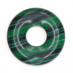 2 tk. partii Looduslikust kivist Suure auguga helmed 18 mm Ahhaat Kvarts Malahhiit Opaal Amet&uuml;st Lahtised helmed ehete valmistamiseks DIY kaelakee k&auml;ev&otilde;ru tarvikud 2Pc/18mm-Malachite