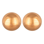 Les Tr&eacute;sors De Lily [R4861] &ndash; roosad 'Billes' terasest k&otilde;rvar&otilde;ngad (kuldne roosa) - 4 mm Heleroosa