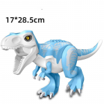 Sinine ja valge Styx Dragon ehitusklotsid suured dinosauruse mudeli ehitusklotsid m&auml;nguasjade kokkupanemisel