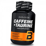 Kofeiin ja tauriin, kofeiin+tauriin, BioTech (USA)  (11084010) 60caps