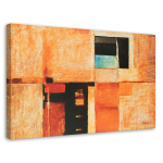 L&otilde;uenditr&uuml;kk Abstract Orange 60x40 oranž