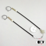 EWR5115 Elektrilise akna t&otilde;stuki remondikomplekt Tagumine Vasakpoolne VW Golf MK3 1991-1998 5-ukselisele Vento Jetta 1H2 1992-1999 1H4839461A jaoks