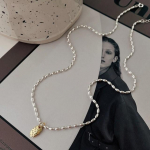 ANENJERY terakujuline kirjakujuline kaelakee naistele Lihtne retrodisain Clavicle Chain peoehted kingitused h&otilde;be