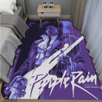 3D-printimise printsi vaip elutuppa lilla vihmap&otilde;randamatt uksematt libisemisvastane matt vaip Magamistoa elutoa kodukaunistus 50cm x 80cm