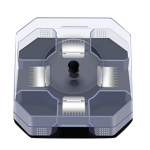 Ramidose uus automaatne prussakamaja putukate putukate p&uuml;&uuml;dmine s&ouml;&ouml;dap&uuml;&uuml;dja ​​kast One Size valge