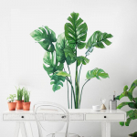 Tropische Groene Planten Muurstickers Woonkamer diivan Achtergrond Decoratie Voor Home Decor Studie Verfraaien Art Decals