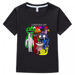 Laste T-s&auml;rk Garden of Banban Graphic anime multikas 100% puuvillane l&uuml;hikeste varrukatega T-s&auml;rk laste poisile 10a lasteriided 100 valge