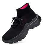 Hingavad sportlikud jooksutossud, meeste uue platvormiga v&otilde;rkjalatsid Naiste mood vabaaja tossud jalatsid Meeste paari suvi 2023 35 valge/must