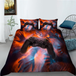 3D-m&auml;ngumasina muster Kodu voodipesu Suletekk Tekk Voodipesukomplekt Magamistoa voodipesu kate Padjap&uuml;&uuml;r &Uuml;he-/kaheinimesevoodi t&auml;issuuruses voodipesu Baby 100x135cm