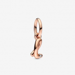 Uus 925 Sterling Silver Rose Gold seeria kiri helmestega ripats, mis sobib originaalseks Pandora k&auml;ev&otilde;ruga, isetehtud peen ehe kingitus