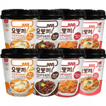 [Korea kuulus toit] Yopokki Tteokbokki (6 t&uuml;&uuml;pi), Rabokki (1 T&uuml;&uuml;bid) (25 Valikud) #Yopokki Set 8cup