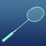 Komposiit-s&uuml;sinik sulgpallireket vastupidav &uuml;he reketi r&uuml;ndav meeste ja naiste juhtpall 4U &uuml;likerge kraan tasakaalureket roheline