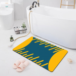 Imav libisemiskindel matt uksematt Vannitoa WC p&otilde;rand Du&scaron;iruum Vannivaip Kaasaegne k&ouml;&ouml;givaip 40x60cm