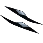 ABS esitulede kulmude silmalaud Esitulede kleebis Silmakate jaoks FORD Focus 2 MK2 2.5 V&auml;liskatte trimmi autotarvikud Gloss Black