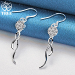 925 Sterling h&otilde;bedane &uuml;mmargune pall 8mm AAA tsirkoon k&otilde;rvar&otilde;ngas ehted