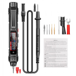 ANENG A3005AB digitaalne intelligentne professionaalne multimeetri anduri pliiatsi faasijada tester AC must