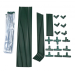 Avaleht Kasvuhoone V&auml;lis Mini Kokkupandav Lilletaim Aiandus Aiakuur Talvevarjualune 70,87  x35,43  x35,43