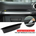 Auto organiseerimisk&auml;epide Haarde hoiualuse kast + libisemisvastane matt sisemus Korraldage tarvikud Jeep Wrangler JK Passenger 2011-2017 jaoks
