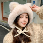 Armas rebase k&otilde;rvam&uuml;ts naiste s&uuml;gistalvine ka&scaron;miirist kootud m&uuml;ts Magus soe ratsutamisk&otilde;rvakaitse silmkoeline m&uuml;ts One Size must