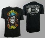 Authentic Guns N Roses Appetite Tour 1988 T-s&auml;rk S