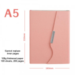 (Logo saab graveerida) A5 lahtiste lehtedega vihik, magnetpandlaga m&auml;rkmik, koosoleku protokollid, &otilde;pilasp&auml;evik, ainevihik, vahetatavad siselehed A5 roosa