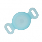 Lemmiklooma kaelarihma asukoha m&auml;&auml;ramise &uuml;mbris veekindel koera kaelarihma lokaatori hoidik helendav silikoonist &uuml;mbris, kaotsiminekuvastane lemmiklooma j&auml;lgija Airtagile S sinine