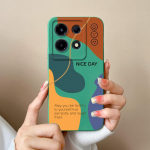 Telefoni&uuml;mbris Itel S23+ P40 Plus Infinix Note 30 4G 5G Hot 30 Tecno Spark 10 Pro 10C tagakaas Luksuslik matt pehme silikoonkontrollmustri kaitseraua Infinix GT 10 Pro
