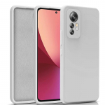 T&auml;ielik kukkumiskaitsega vedel silikoonist nahatunnetus&uuml;mbris, pehme telefoni kate Xiaomi 13 Lite 13T Pro jaoks POCO C65 Redmi 12 12C 13C Note 12S 12 Pro+ 4G 5G XiaoMi 14 valge