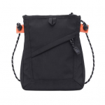 Stiilne Unisex Crossbody kott laia &otilde;larihmaga Trendikas mitmek&uuml;lgne hoiustamislahendusega kott &uuml;li&otilde;pilaste professionaalidele valge