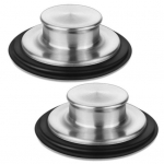 2 tk valamu kate roostevabast terasest k&ouml;&ouml;givalamu pistikukomplekt torude kaitse L&otilde;hnakindel valamu &auml;ravoolukork kodu jaoks h&otilde;be