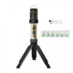 V&auml;limatkatelgi valgus Retro-kalap&uuml;&uuml;gi matkalamp K&auml;sivalgus kaasaskantav laetav valgusti must