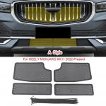 4 tk auto putukakindel &otilde;hu sisselaskeava kaitsekate Vent Racing grilli filtriv&otilde;rgu tarvik GEELY MONJARO KX11 2022-2025 jaoks