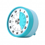 Roostevabast terasest visuaalne taimer Mehaaniline k&ouml;&ouml;gitaimer 60-minutiline &auml;ratuskeetmistaimer valju &auml;ratusmagnetkella taimeriga