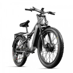 Shengmilo S600 elektrijalgratas &ndash; 2x1000 W kahe mootoriga, 48 V 17,5 Ah aku, 26-tollised paksud rehvid, topeltvedrustus, h&uuml;draulilised pidurid, s&otilde;iduulatus 40&ndash;60 km hall