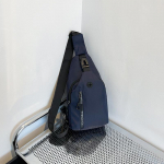 Unisex rinnakott Lihtne hoiukott Kerge reisikott, v&auml;ike seljakott Crossbody kott Moodsad &uuml;hekordsed kotid must