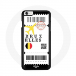 Coque Iphone 4 Billet d'avion Bruxelles
