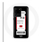 &Uuml;mbris Samsung Galaxy S20 Ultra lennukipiletile Marrakech Maroko