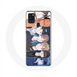 Coque pour Samsung Galaxy A21S Bangtan Sonyeondan 7 Fates Chakho Avec BTS Hosu Haru Hwan Zeha Jooan