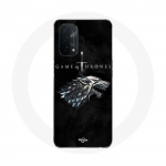 Coque pour Oppo A74 Game of Thrones Saison 8 Le Tr&ocirc;ne de Fer La maison Stark Logo L'hiver arrive