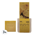 Tone28 Face Wash S8 Sulfur Salt Castor Oil Cleansing Soap, 100g, 3 pieces