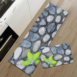 K&ouml;&ouml;kmatt Kodu Sissep&auml;&auml;s Uksematt Koridor R&otilde;du Esik Dekoor P&otilde;rand Vaip Magamistuba Elutuba Libisemisvastased pika ribaga vaibad 40cmx60cm 1pc